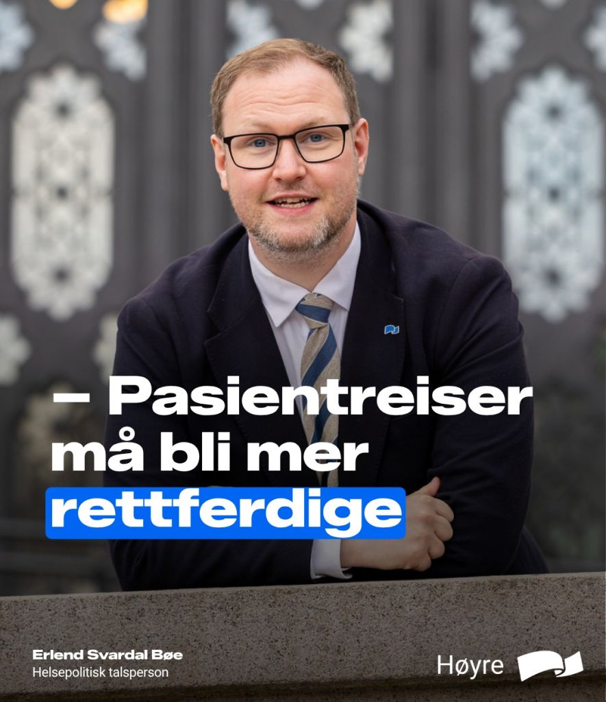 Høyre sikrer forbedringer i pasientreiseordningen
